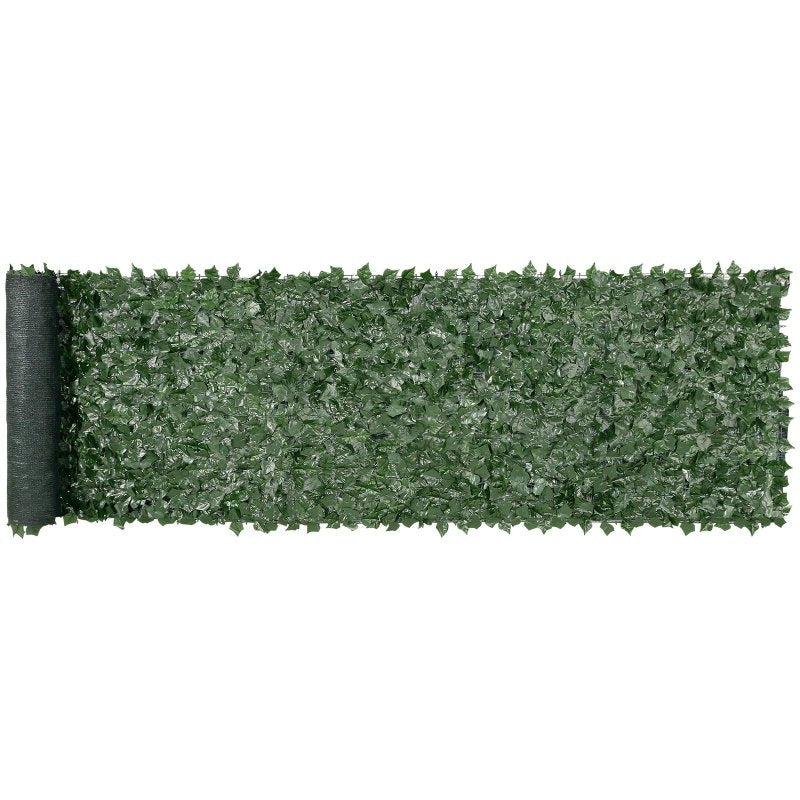 IvyShield Narrow Long 39x158 inch faux ivy fence panel size reference