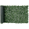 IvyShield Compact 39x98 inch artificial ivy privacy panel size reference