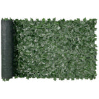 IvyShield Compact 39x98 inch artificial ivy privacy panel size reference